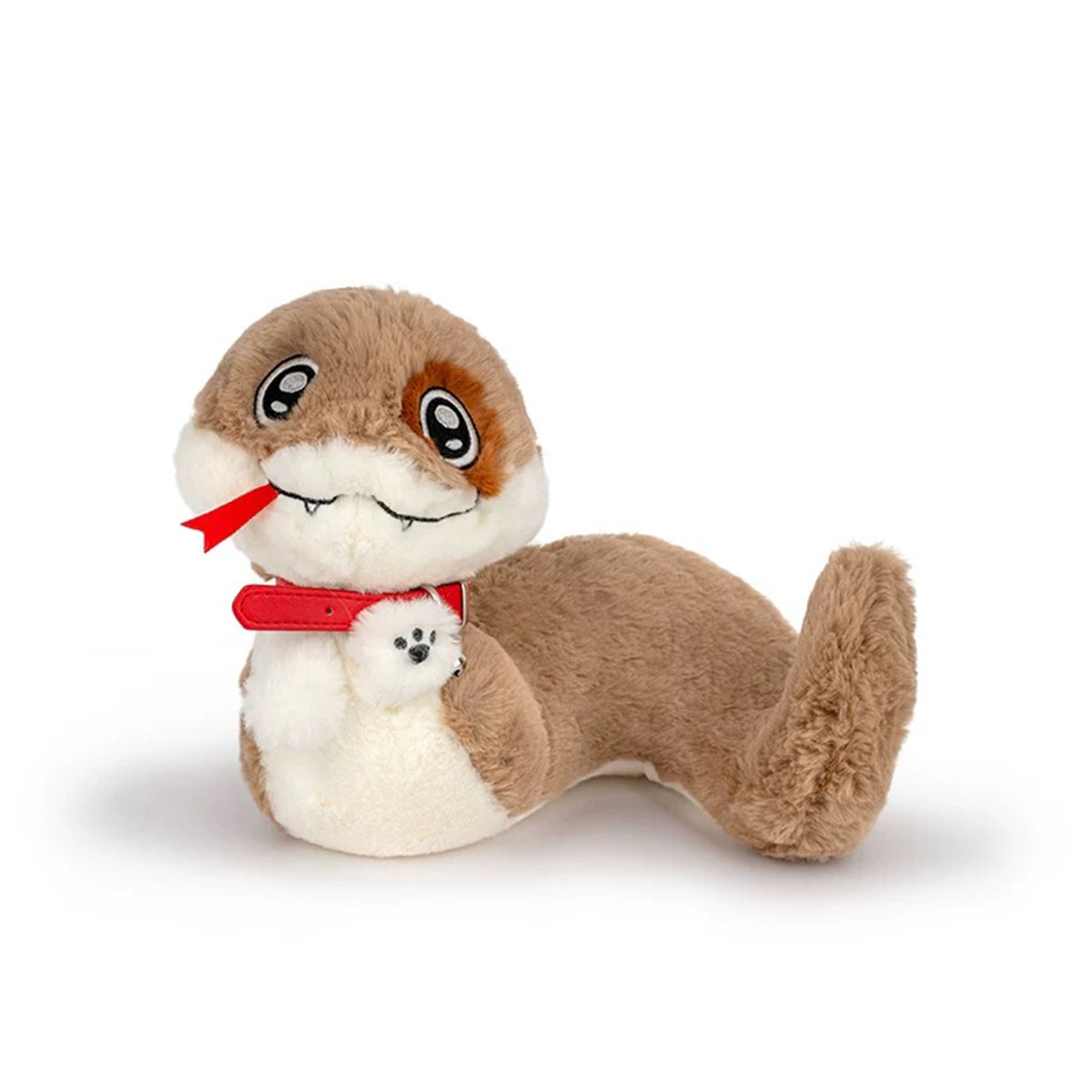 Cute Brown Snake Plush Toy Plushtery