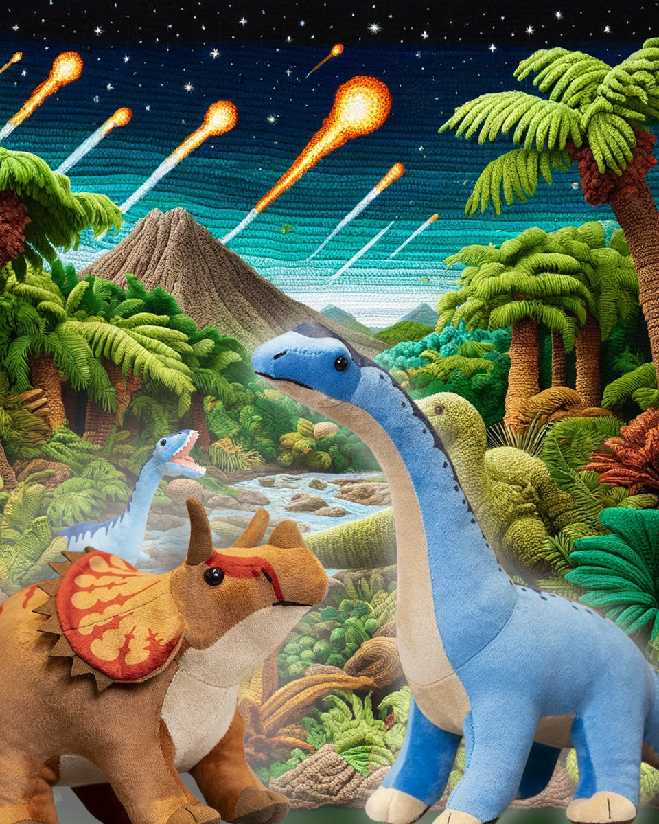 Dinosaur Plush Toys Collection Mobile Banner