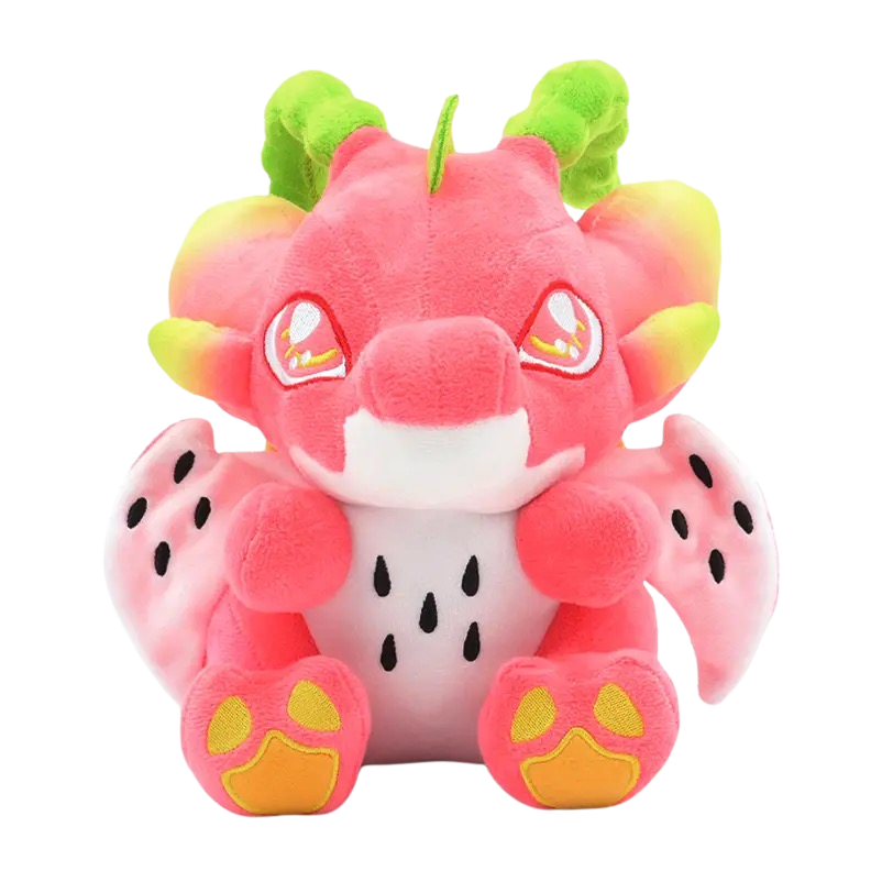 pink dragon plush toy