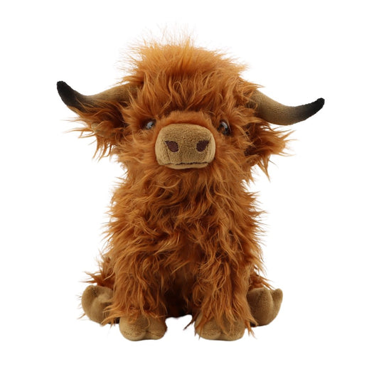 Ginger Fluff Highland Cow Toy