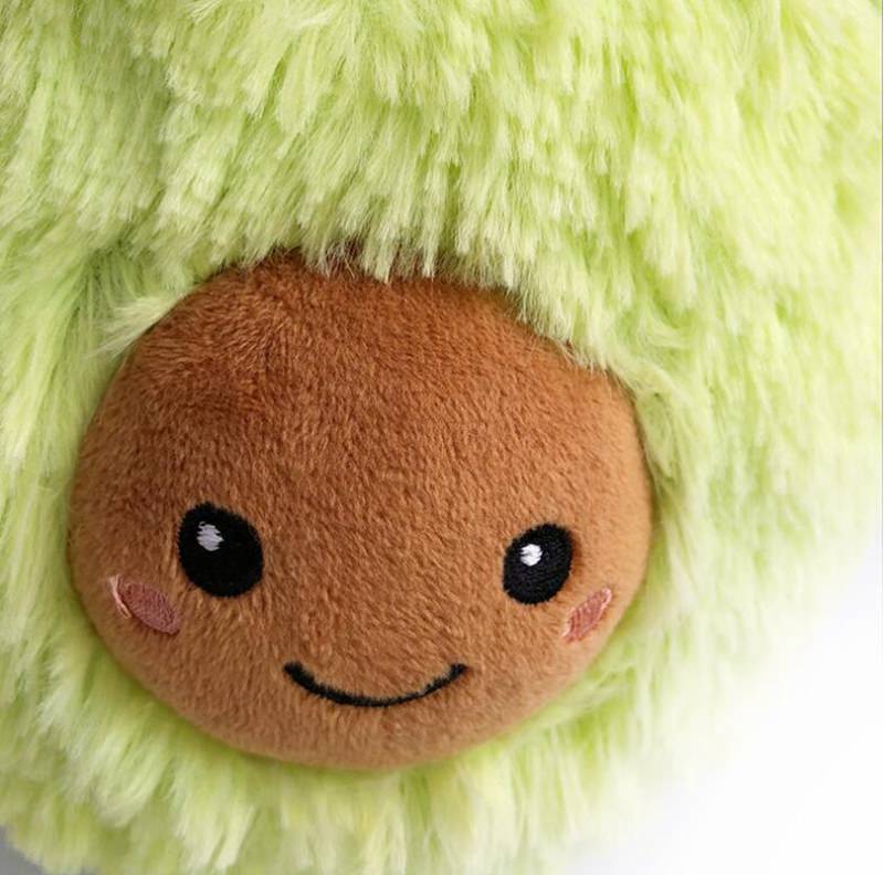 cute avocado plush toy