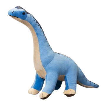 Blue Brachiosaurus Dinosaur Plush Toy