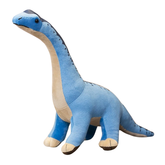 Blue Brachiosaurus Dinosaur Plush Toy