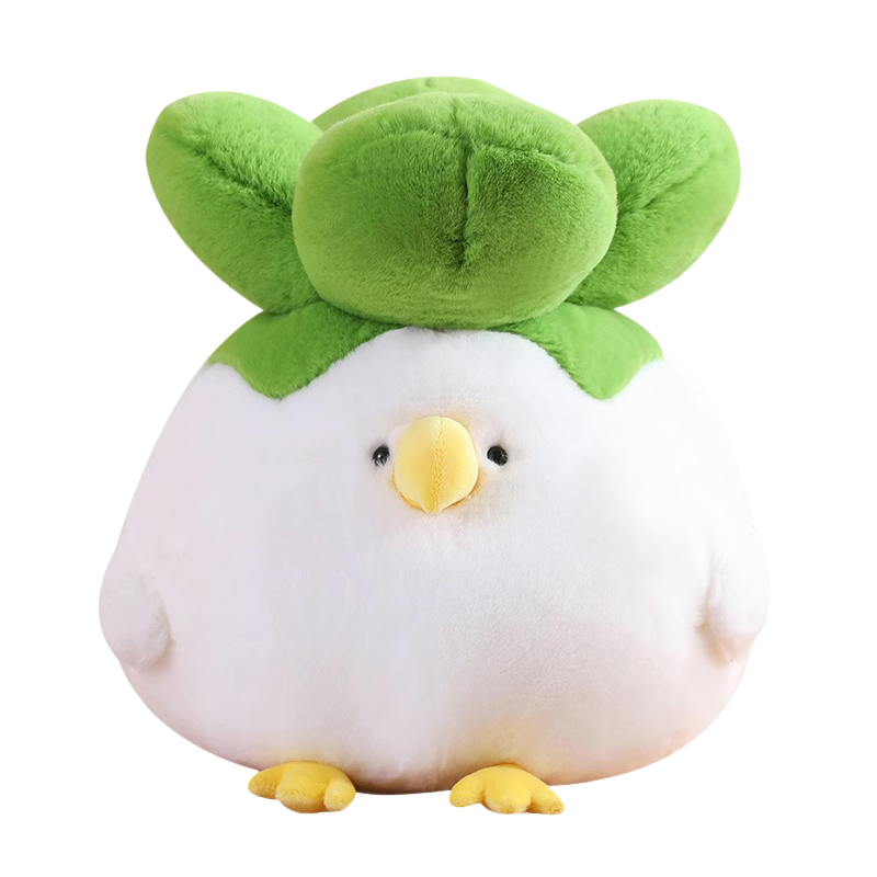 Broccoli Chicken Mark Plush Toy