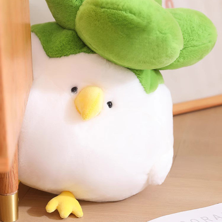 Broccoli Chicken Mark Plush Toy