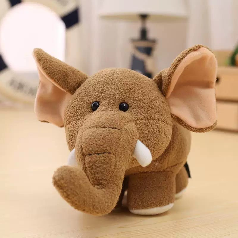 Brown Elephant Plush Toy