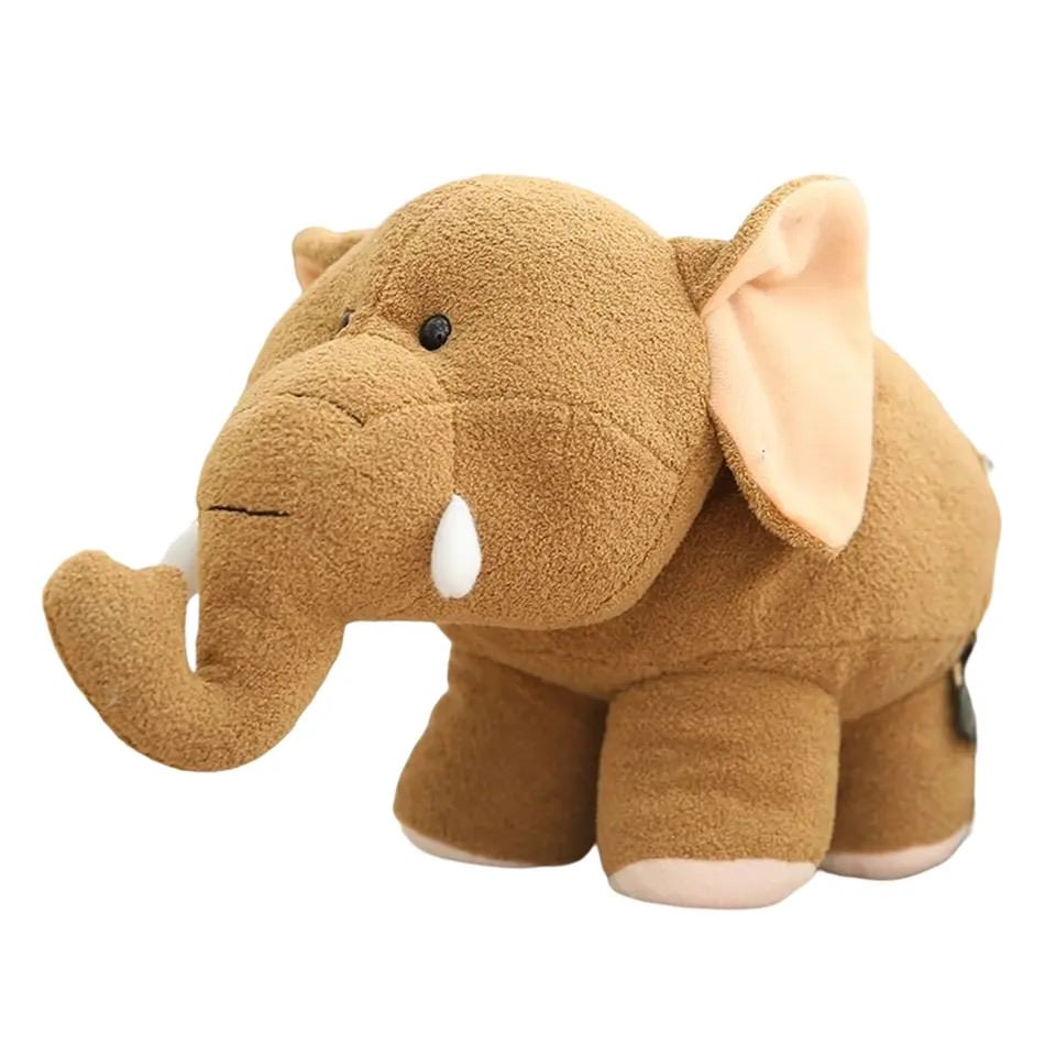 Brown Elephant Plush Toy