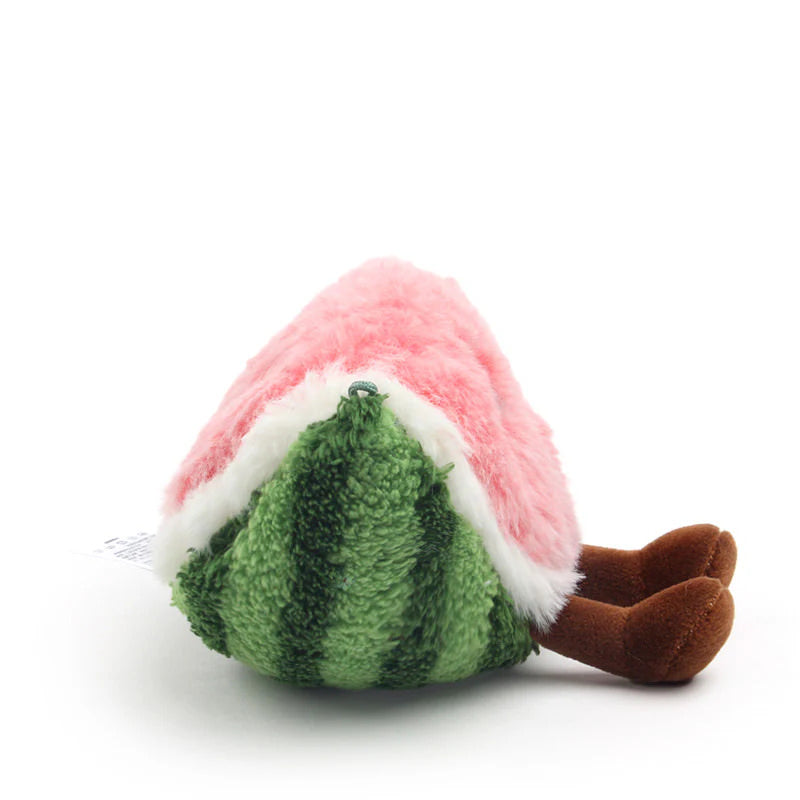 Cute Watermelon Slice Plush Toy