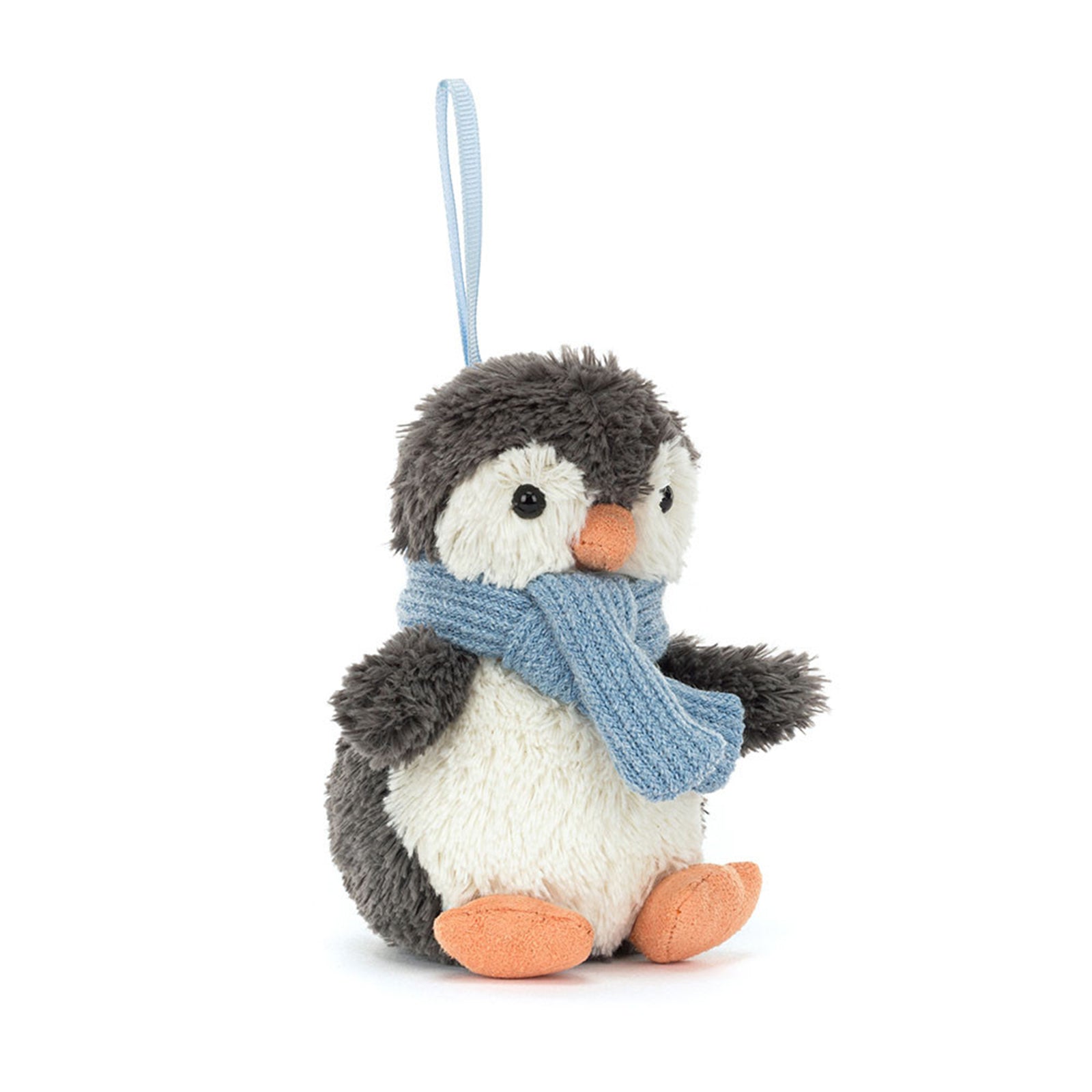 Penguin In Scarf Stuffed Animal