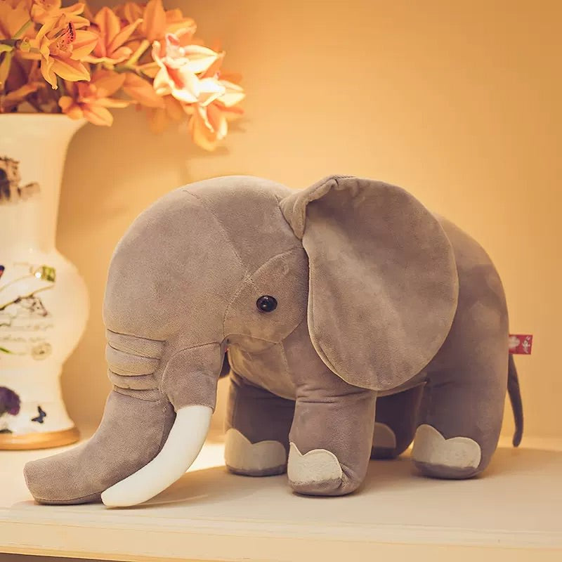 Gentle Grayson the Elephant