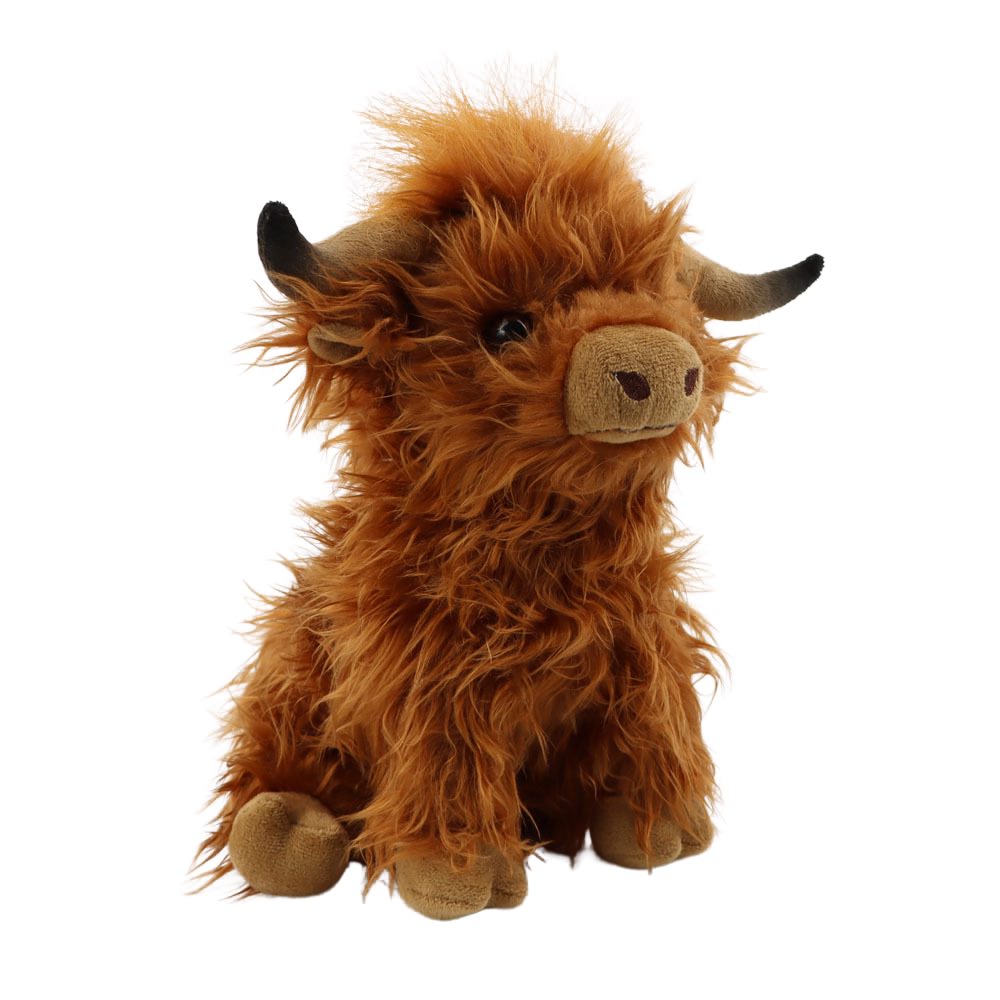 Ginger Fluff Highland Cow Toy