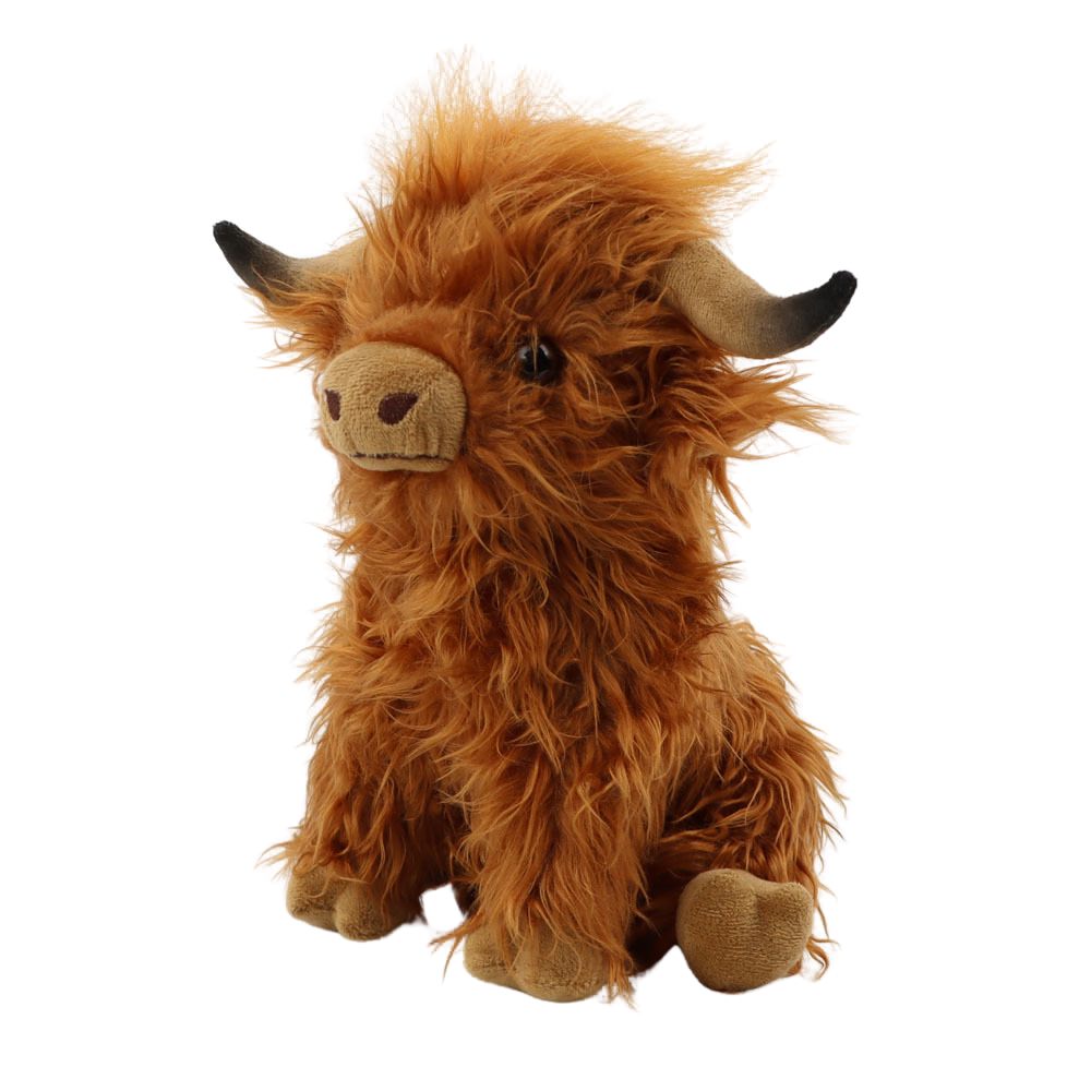 Ginger Fluff Highland Cow Toy