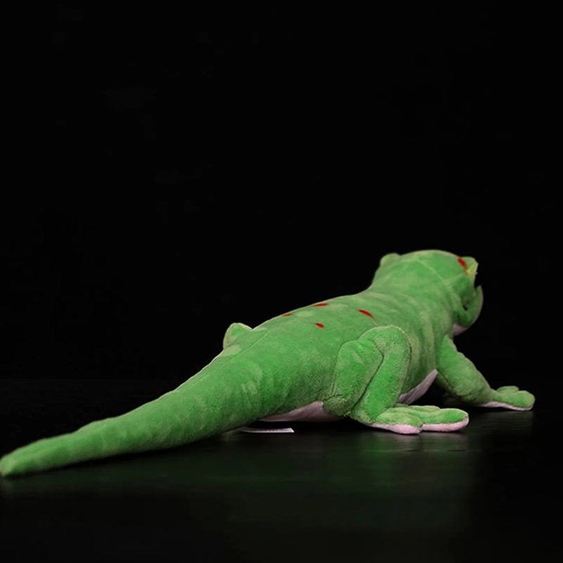 Green Lizard Plush Toy