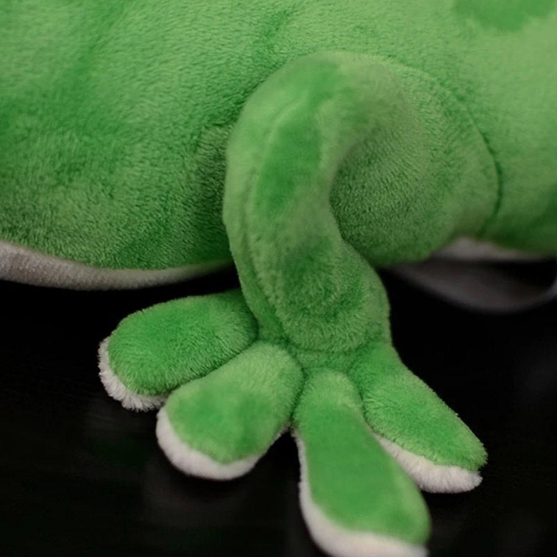 Green Lizard Plush Toy