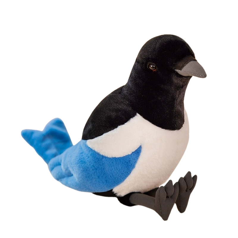 Magpie Bird Plush Toy