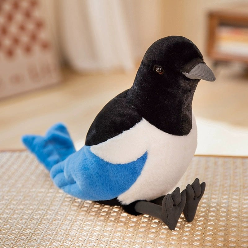 Magpie Bird Plush Toy