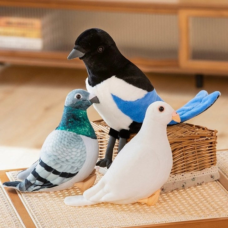 Magpie Bird Plush Toy