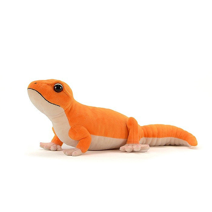 Orange Gecko Plush Toy