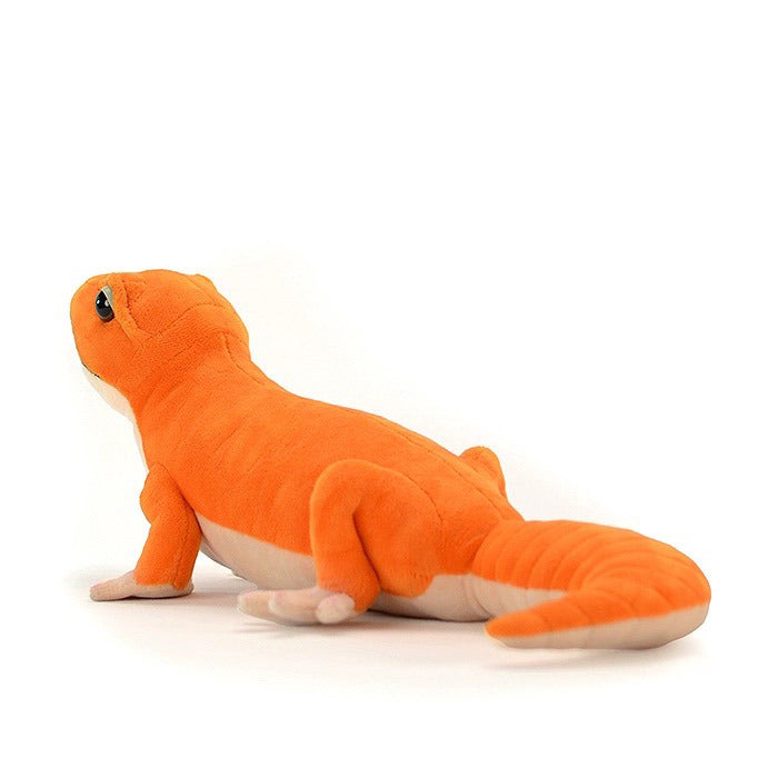 Orange Gecko Plush Toy