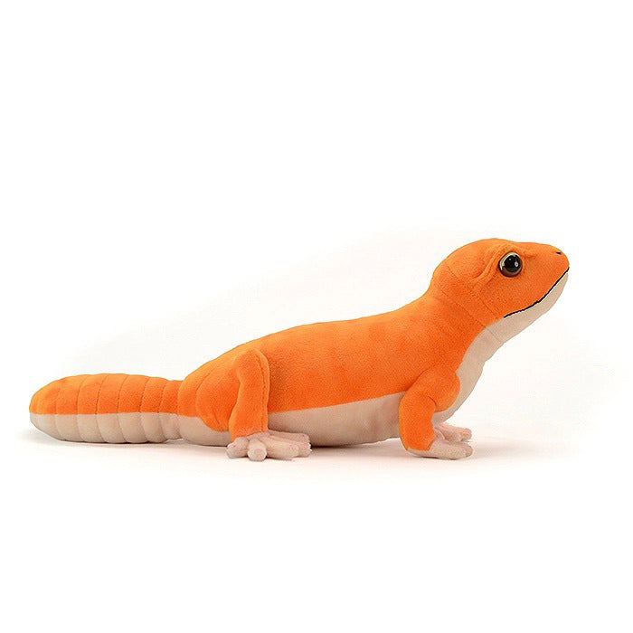 Orange Gecko Plush Toy