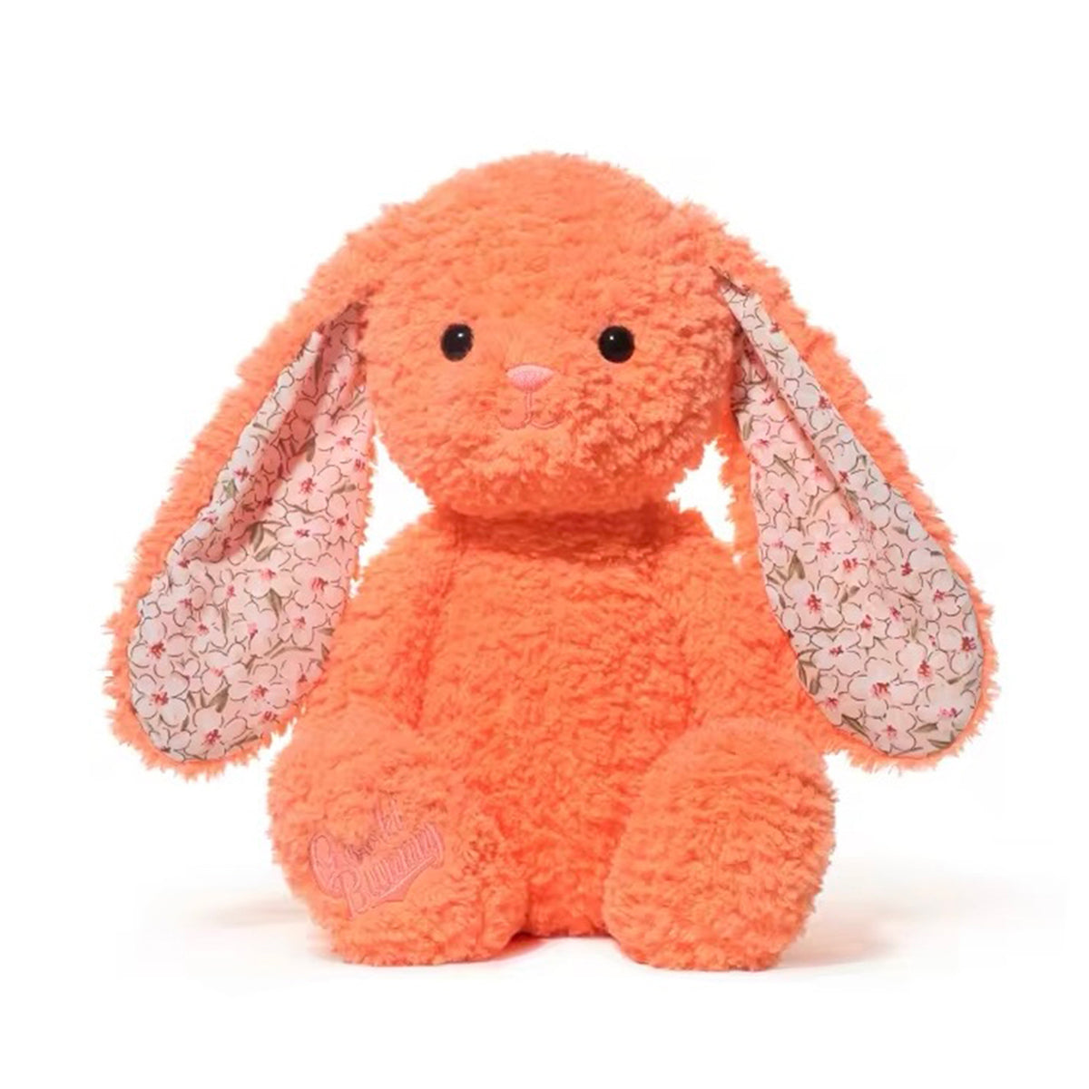 Orange Bunny Plush Toy