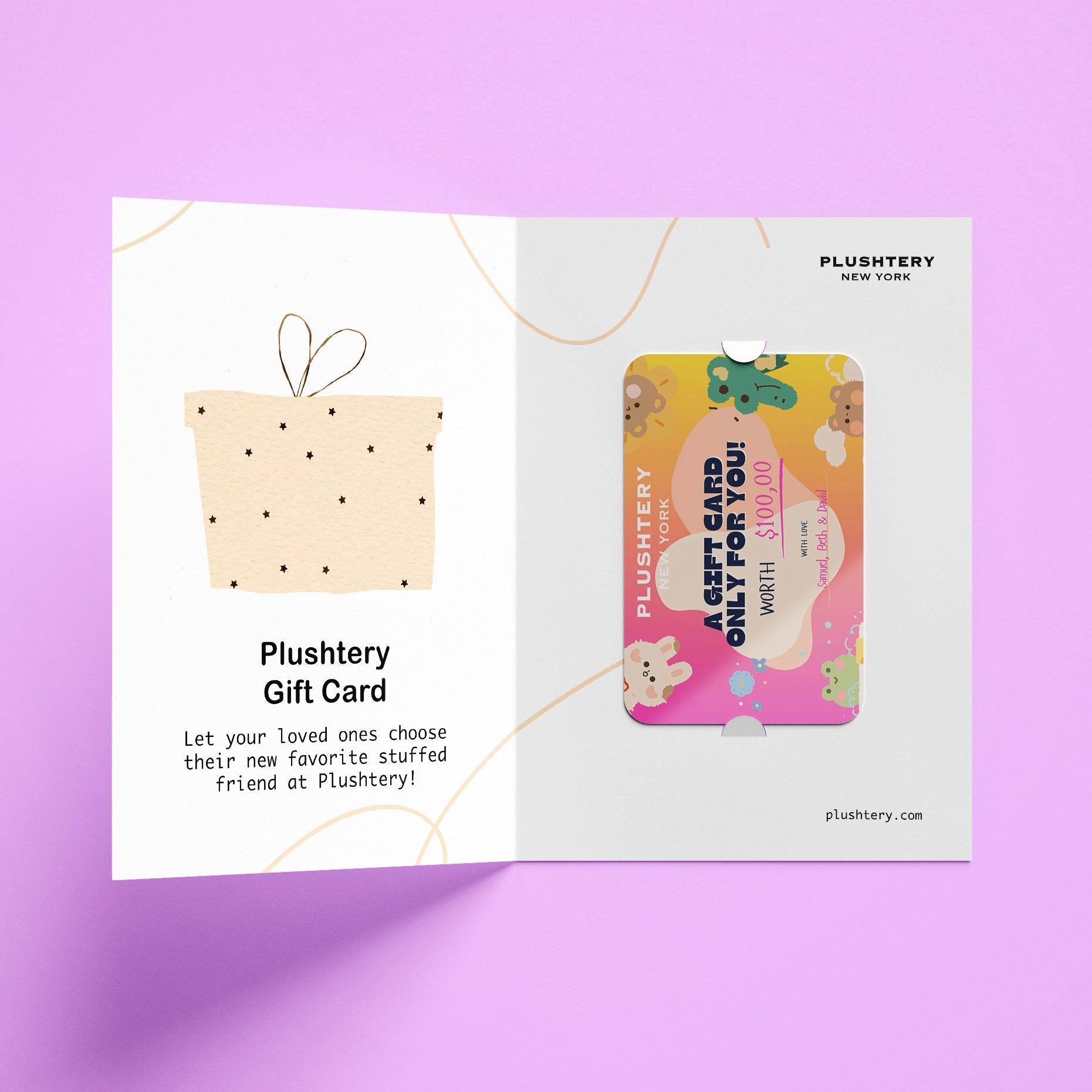 Plushtery 100$ E-Gift Card