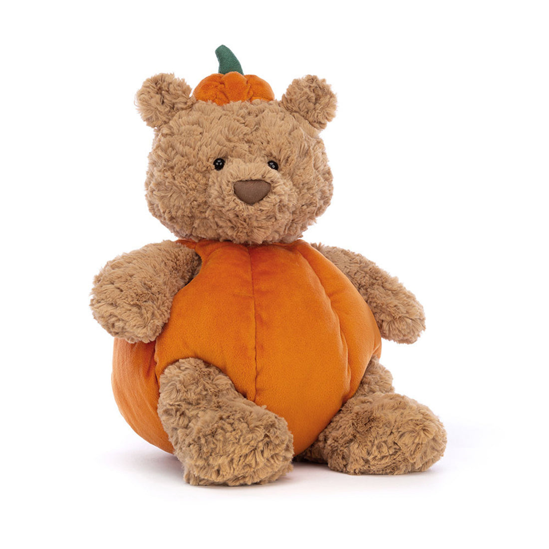 Pumpkin Bear Plush Toy