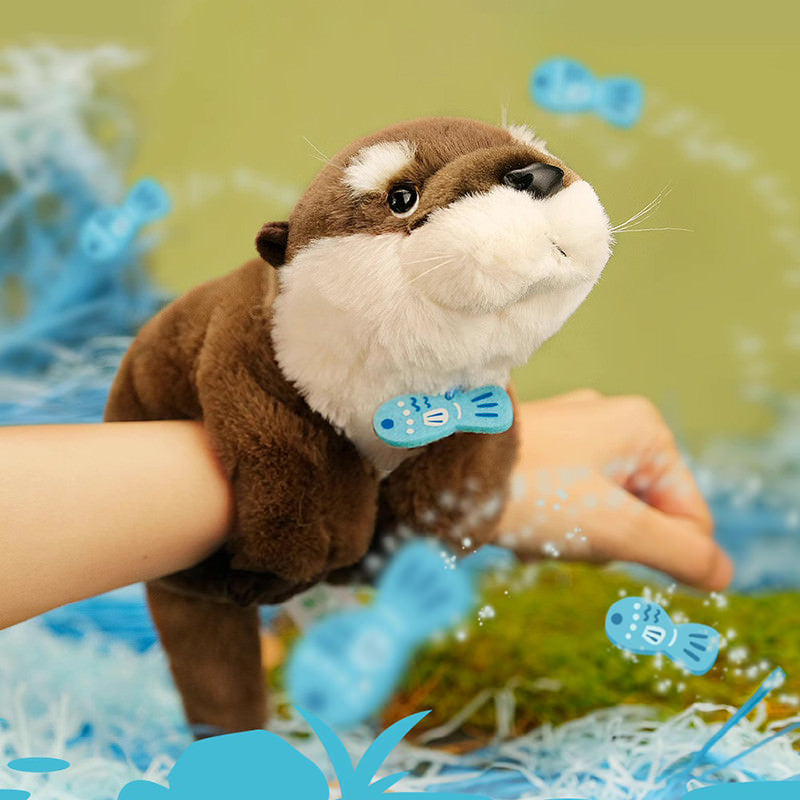 Realistic Otter Plush Toy