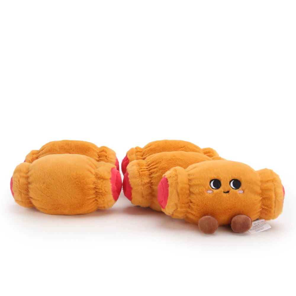 Sausage Bun Plush Toy