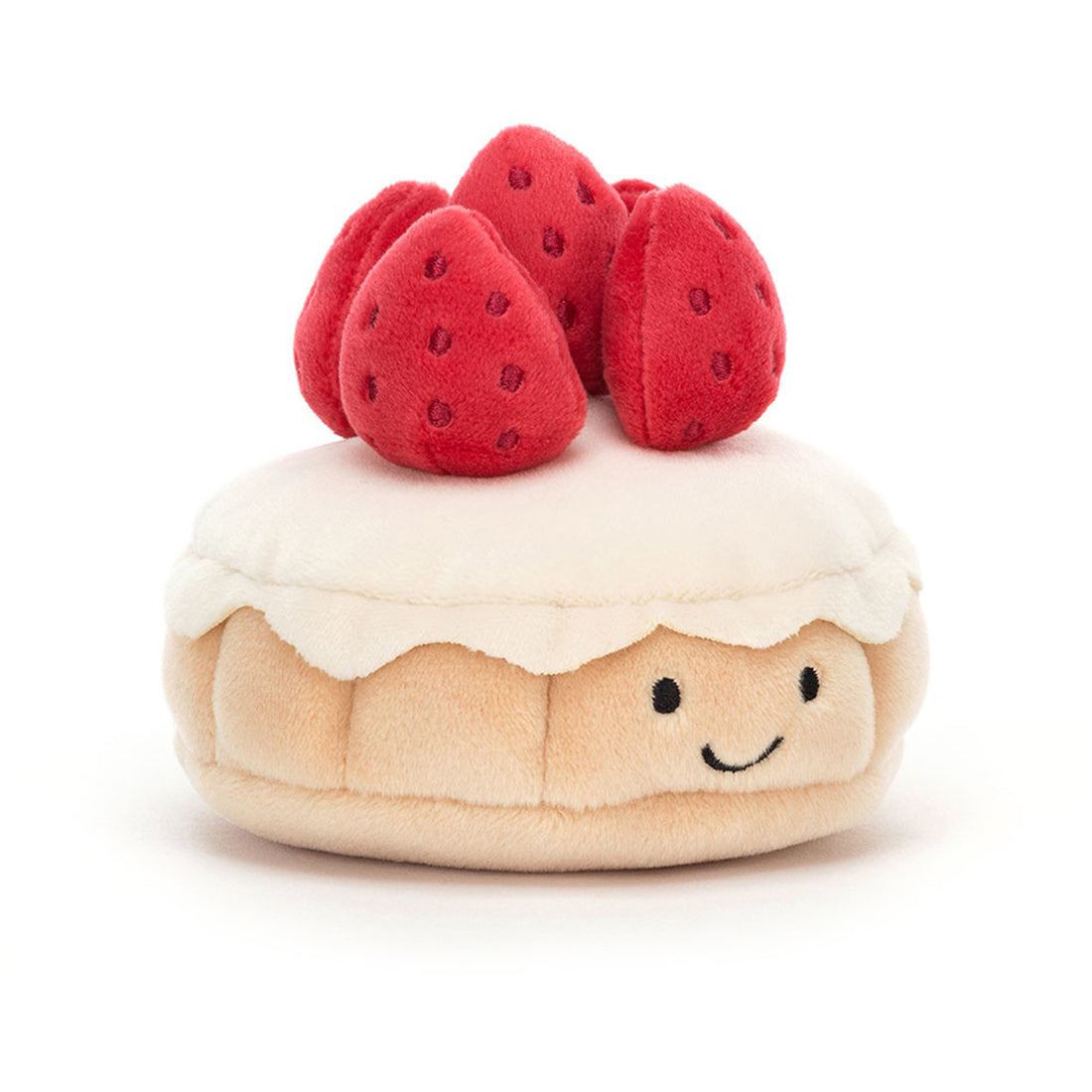 Strawberry Tart Plush Toy