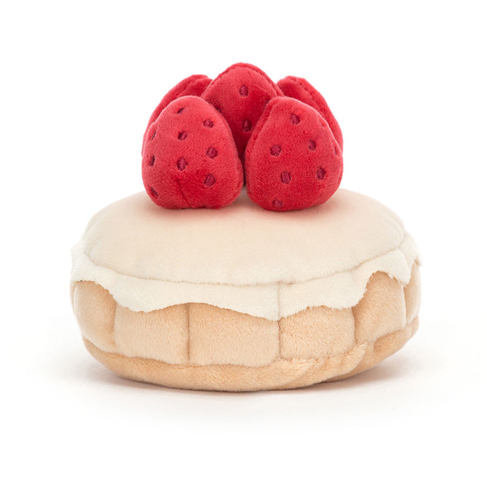 Strawberry Tart Plush Toy