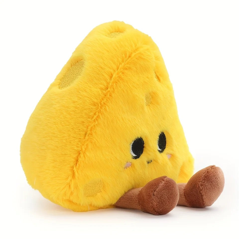 SWISS CHEESE PLUSH TOY | Plushtery