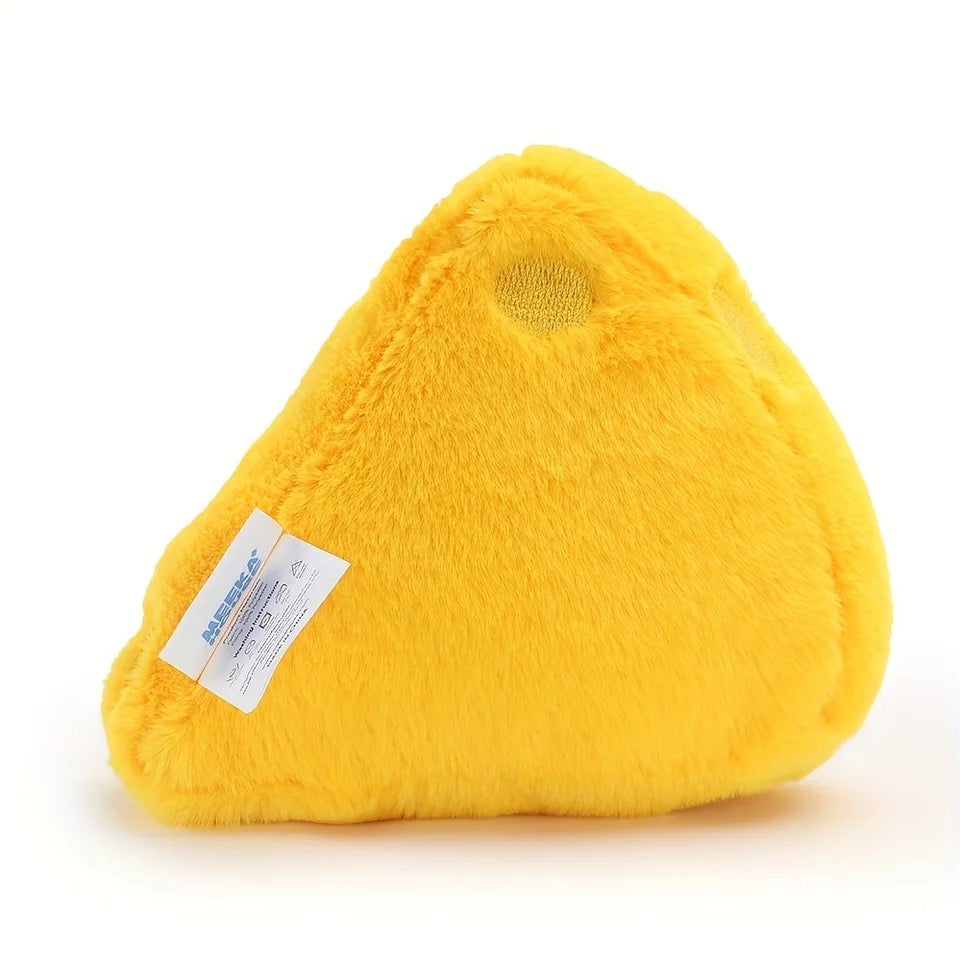 Yellow Cheese Plush Toy