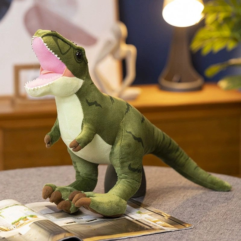 Green T Rex Plush Toy