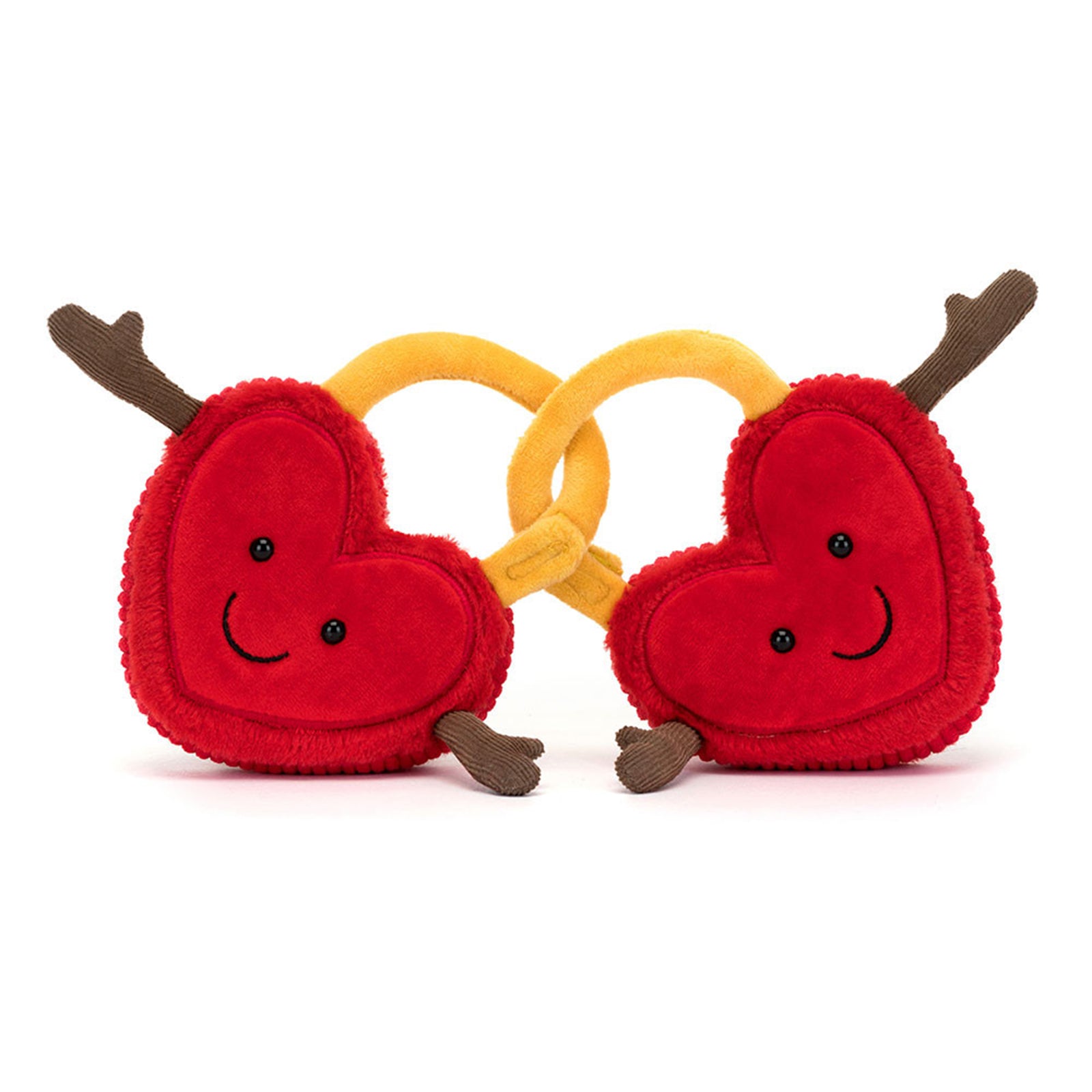 Valentine's Heart Shaped Love Locks Plush Toy