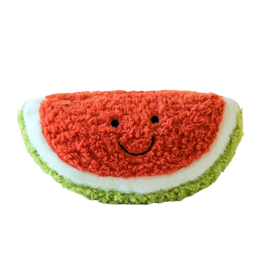 Watermelon Slice Plush Toy