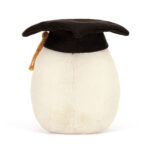 Boiled Egg Graduation Plush Toy