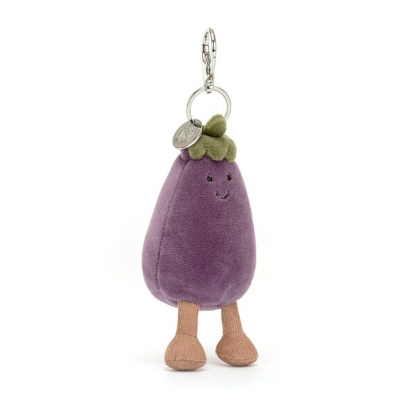Aubergine Bag Charm