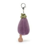 Aubergine Bag Charm