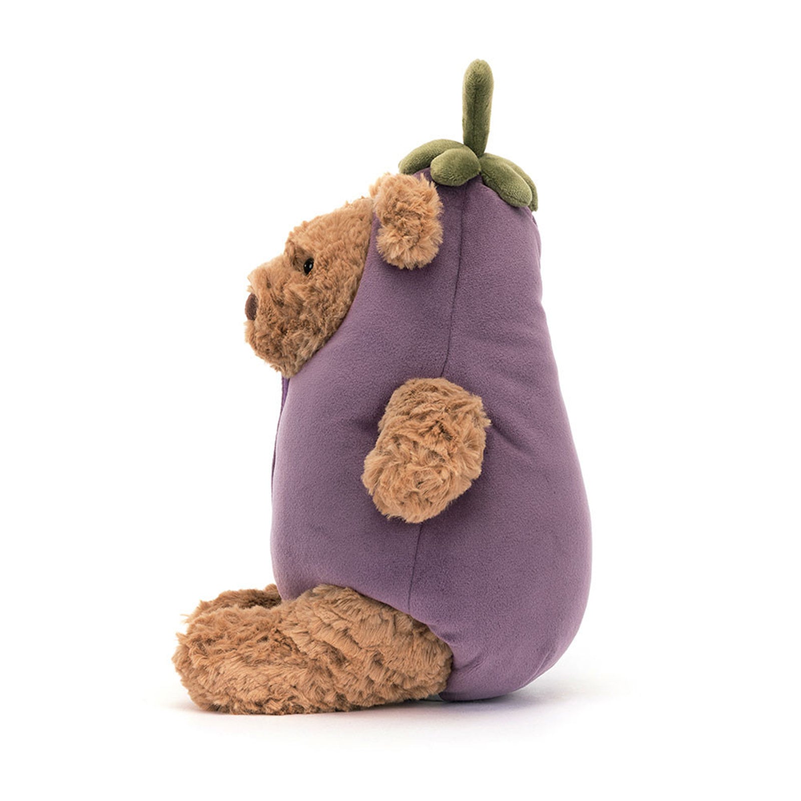 Aubergine Bear Plush Toy