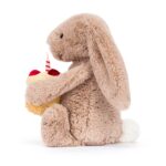 Birthday Cake Bunny Plush Toy