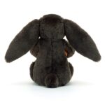 Black Pumpkin Bunny Plush Toy