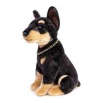 Dobermann Puppy Plush Toy