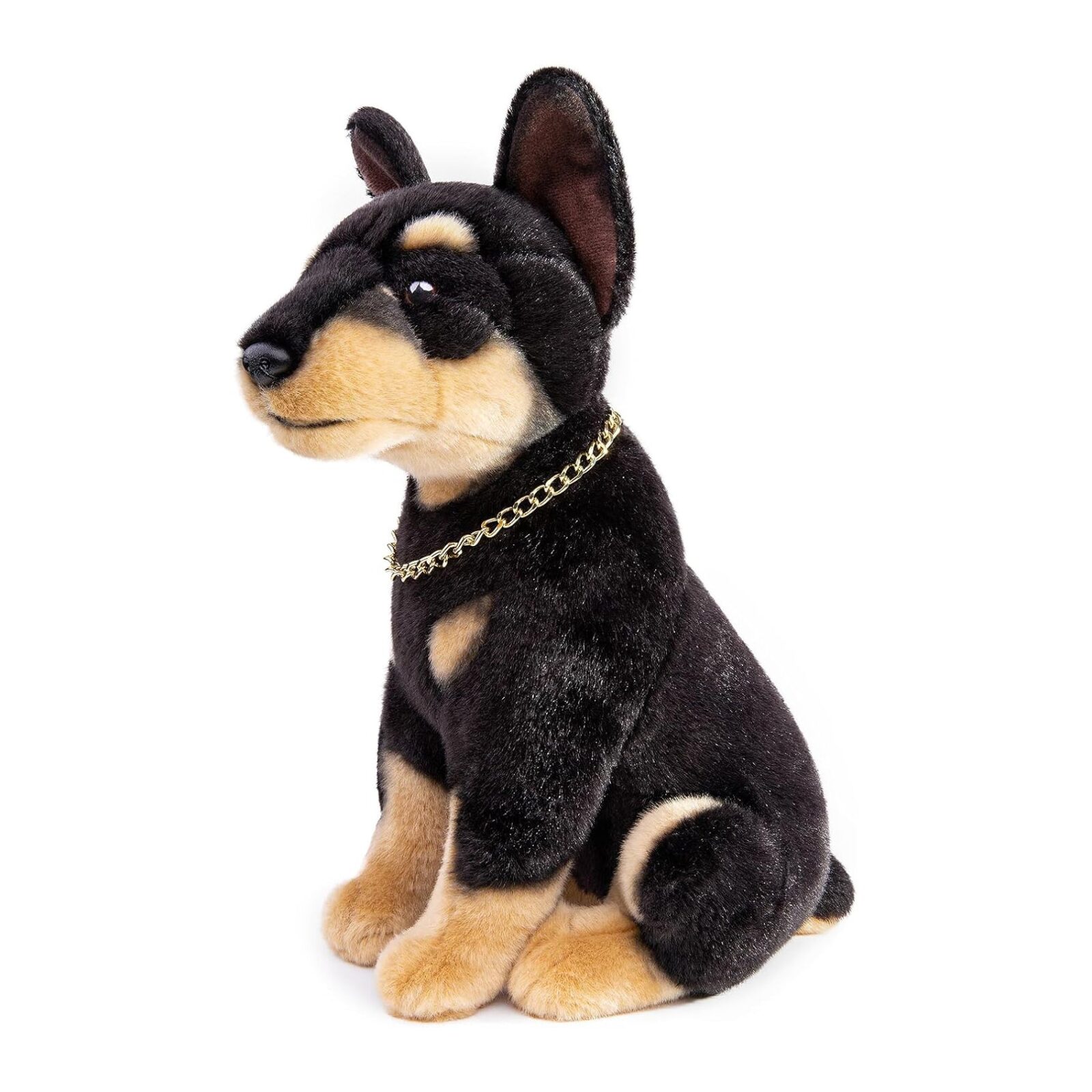 Dobermann Puppy Plush Toy
