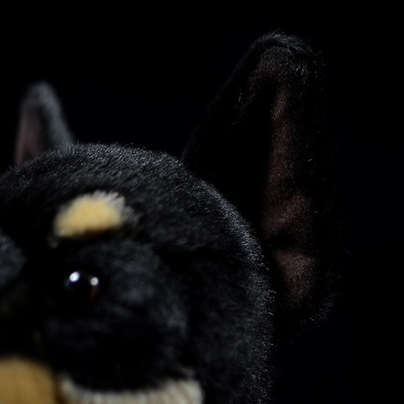 Dobermann Puppy Plush Toy