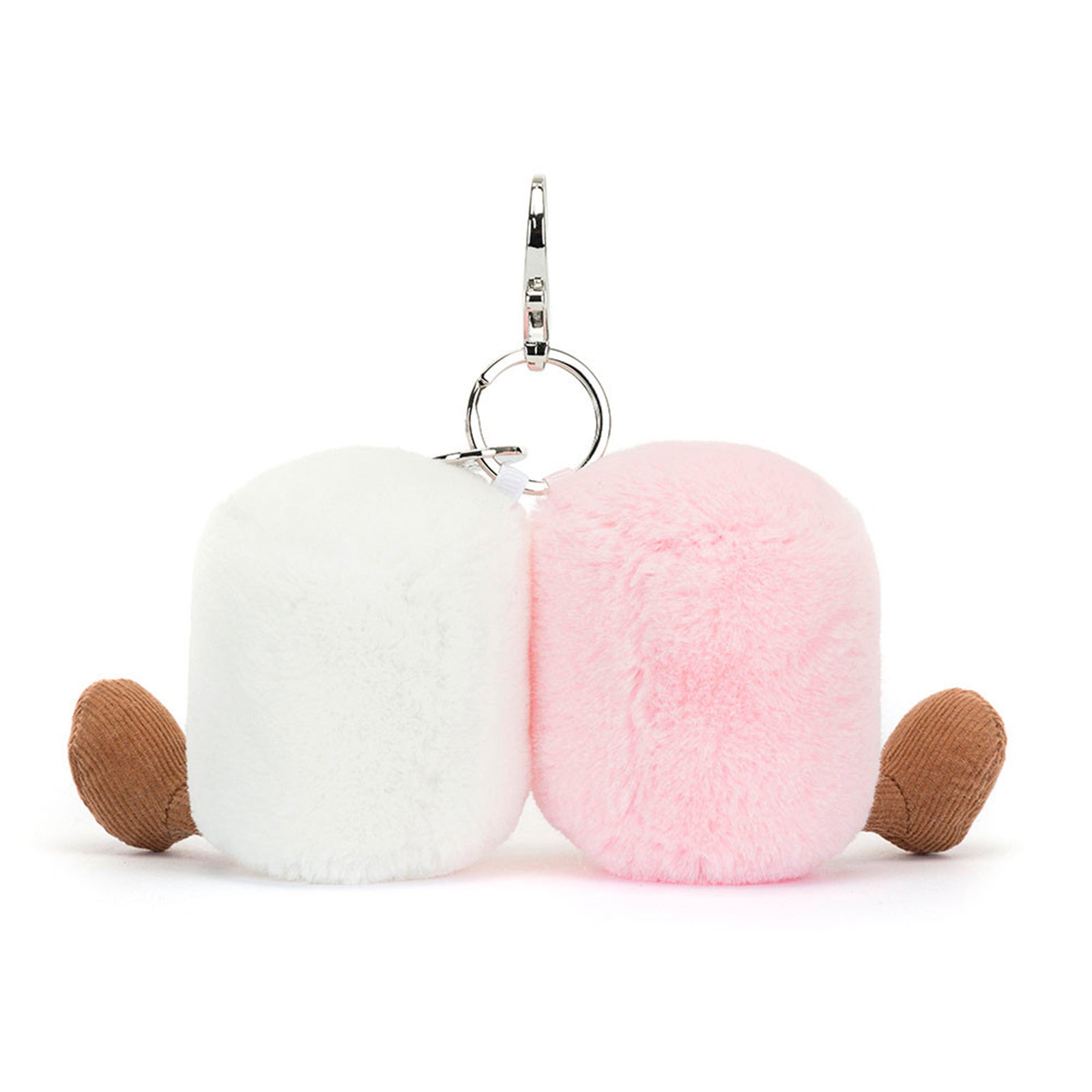 Pair of Marshmallows Bag Charm