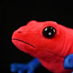 Red Frog Plush Toy