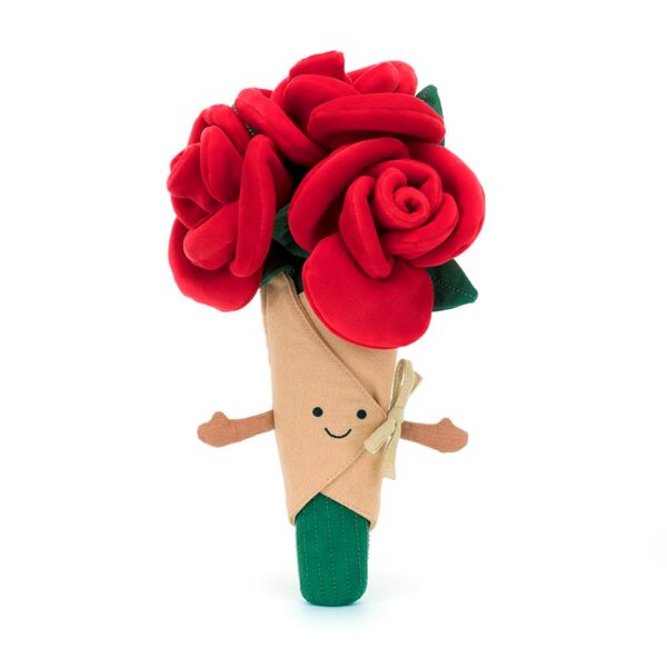 Rose Bouquet Plush Toy