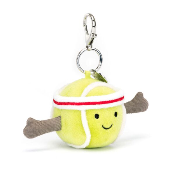 Tennis Ball Plush Toy Bag Charm