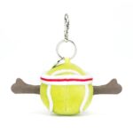 Tennis Ball Plush Toy Bag Charm